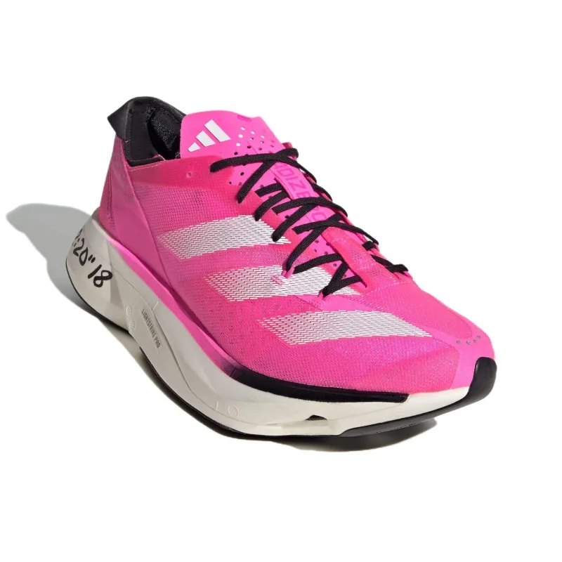 Adidas Adizero Adios Pro 3 Lucid Pink Cloud White-2