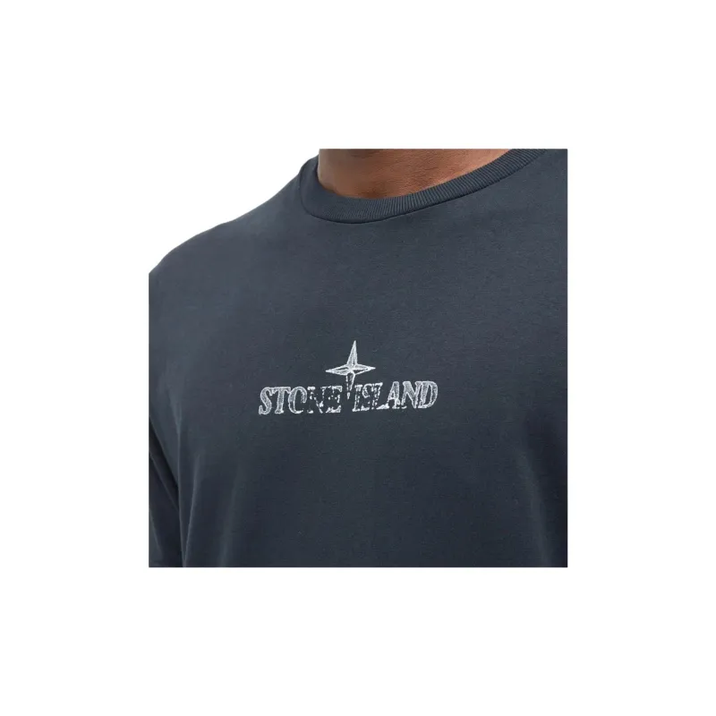 STONE ISLAND T Shirt Men's Dark Blue-4