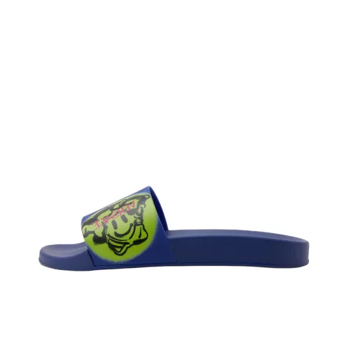 VERSACE Slide Slippers Men's Blue