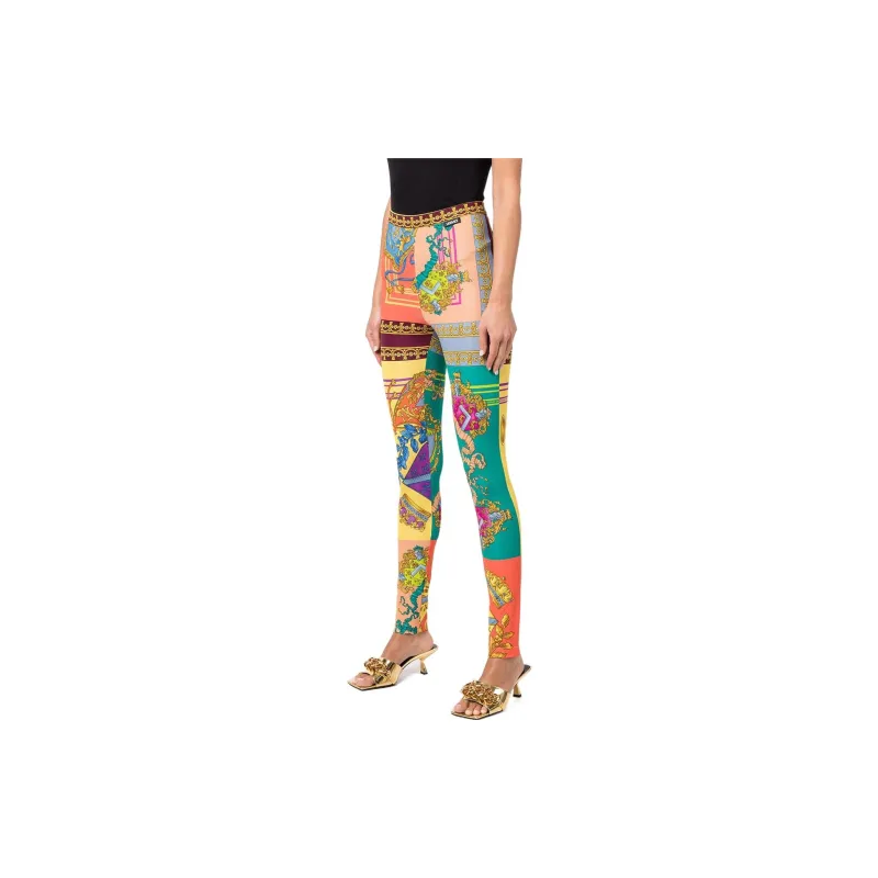 VERSACE Leggings Women's Multicolor-2