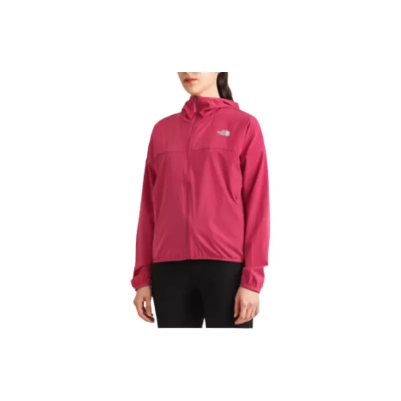 THE NORTH FACE Breathable, Waterproof, And UV Protection Sun Protection Clothing Women's Rose Red-3