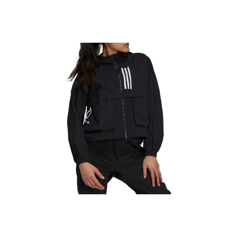 Adidas W.N.D. Jacket Women's Black-1