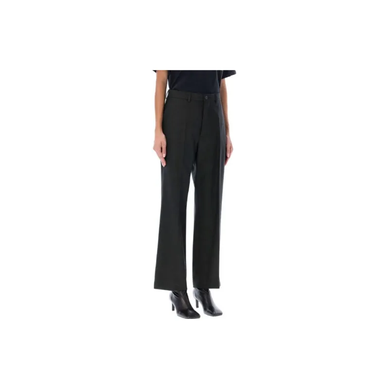 Balenciaga SS23 Casual Pants Women's Black-3