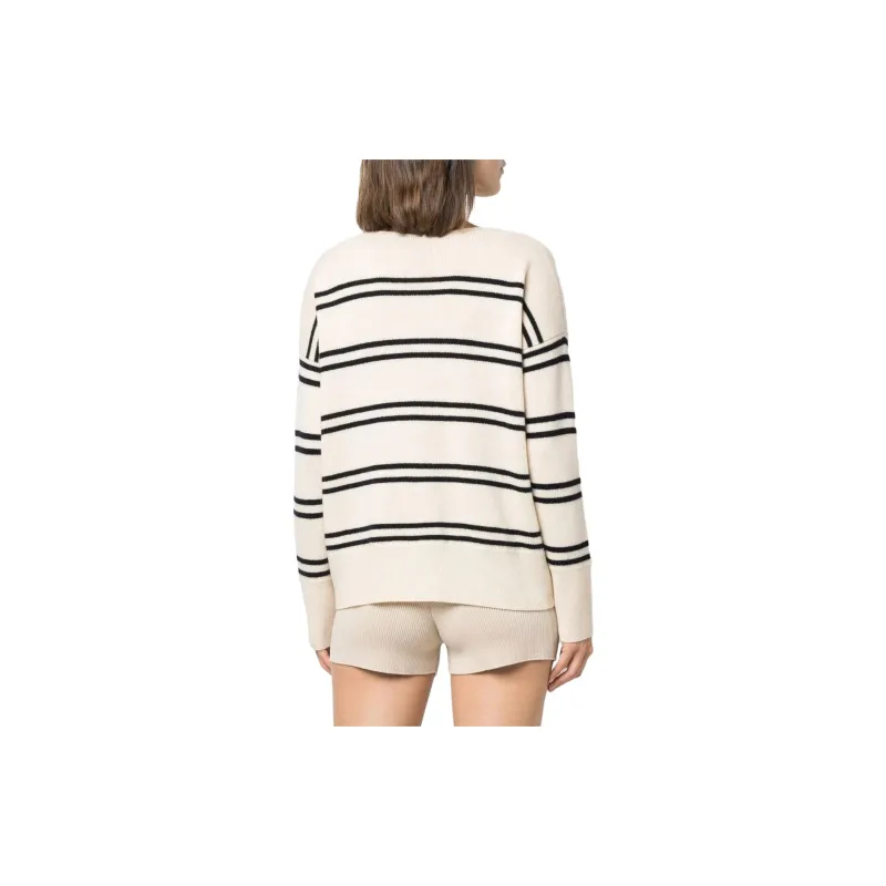 VINCE Striped Crew neck Jumper-2