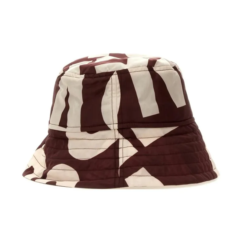 DRIES VAN NOTEN Polyamide Bucket Hats Men's Brown-2
