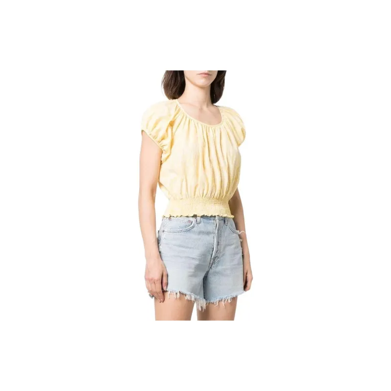 KENZO Shirts Women's Yellow-3