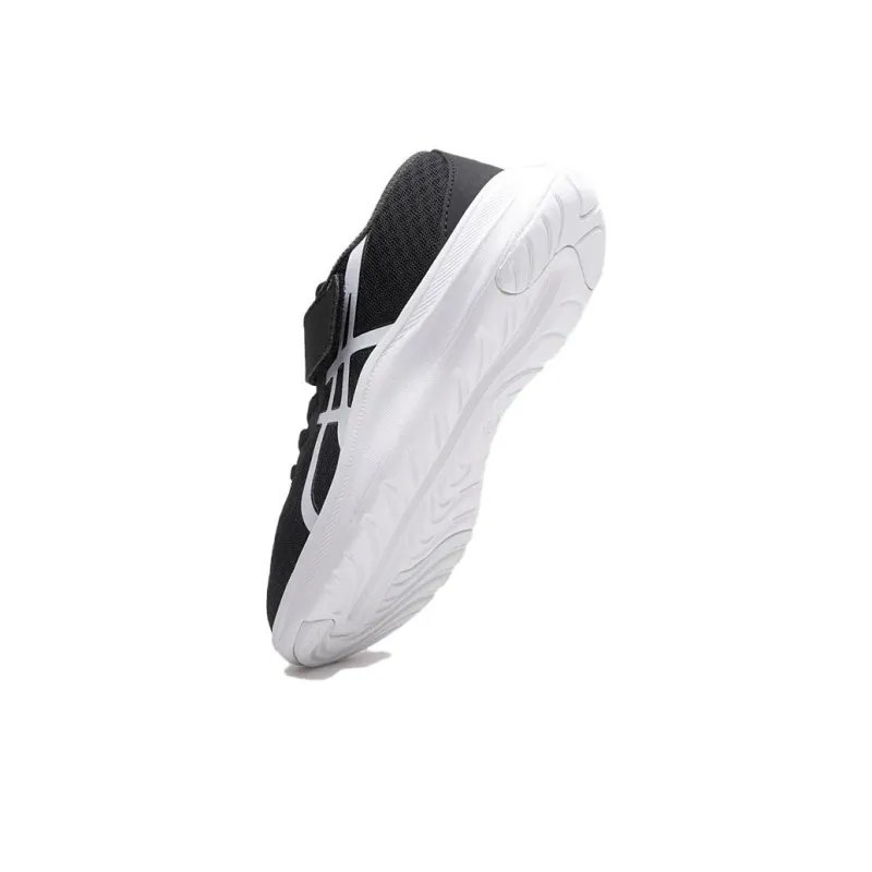 Asics Lazerbeam Anti Slip Wear Resistant Low Top Kids' Running Shoes Black White Kids'-3