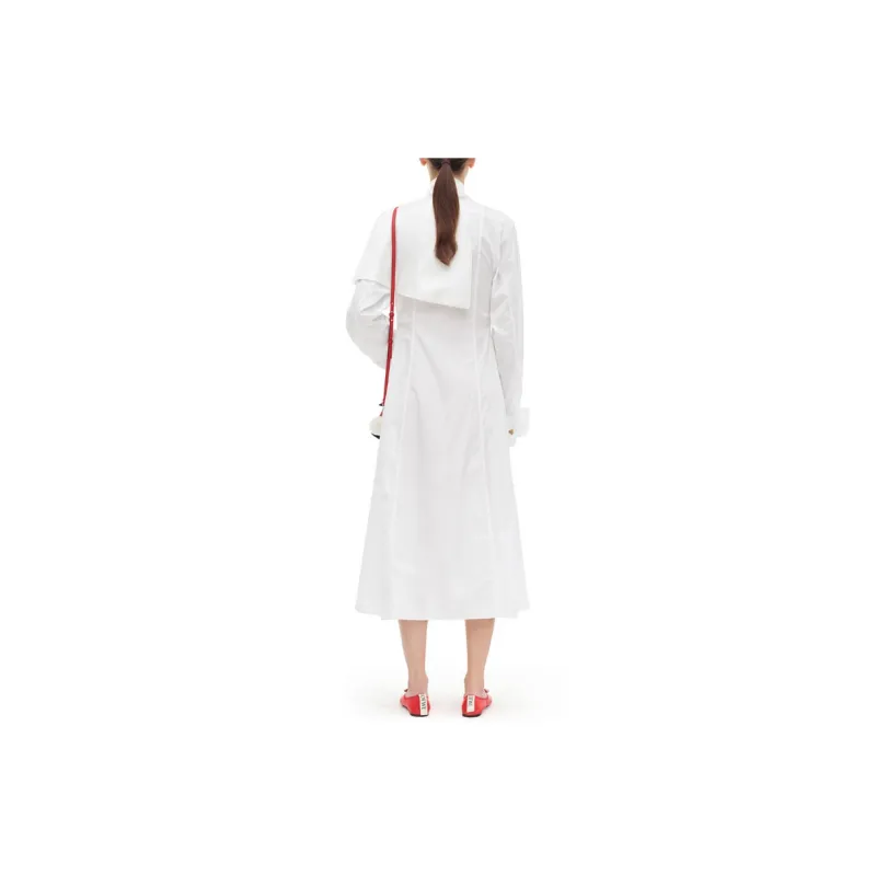 LOEWE Long Sleeved Dresses Women's White-3