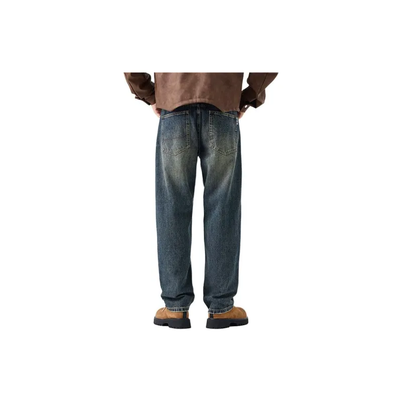 SONGS ALONG Jeans Unisex Blue-1