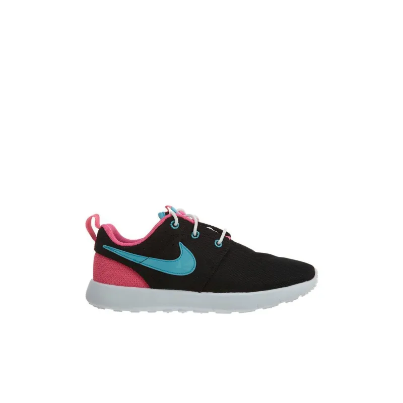 Nike Roshe One Cushioning Wear-Resistant Low-Top Kids' Running Shoes Black Pink Children Aged 3-7 Years Old-1