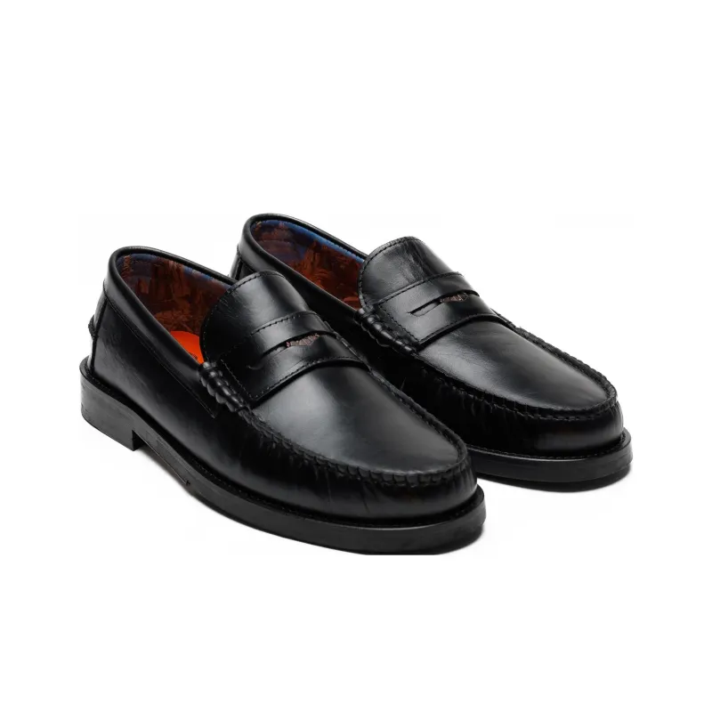 Naked Wolfe Riviera Loafers Men's Black-3