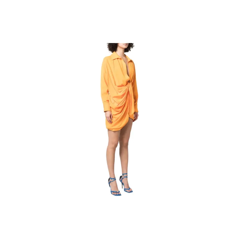 Jacquemus La Robe Bahia 'Orange'-3