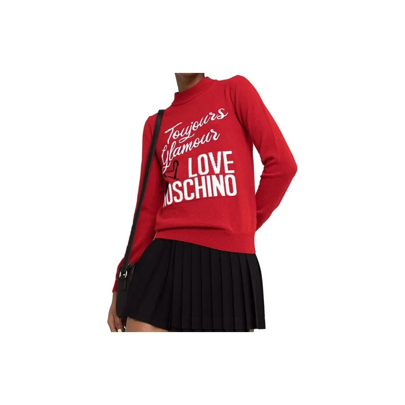 MOSCHINO Sweaters Women's Red-3