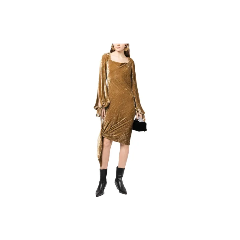 Petar Petrov Tied Bell sleeves Dress-1