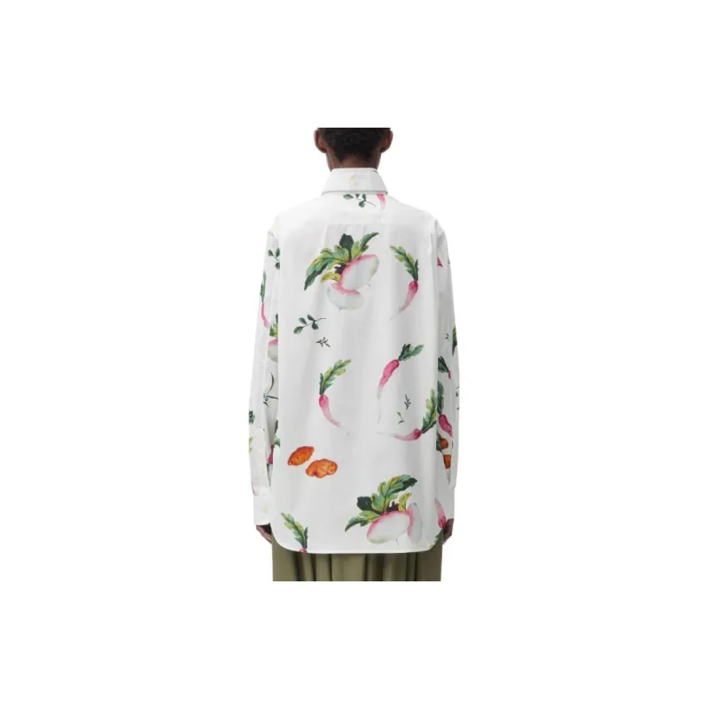 LOEWE Pattern-Printed Button-Up Shirt-1