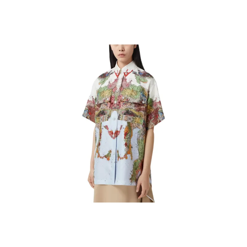 Burberry Shirts Women's Multicolor-3