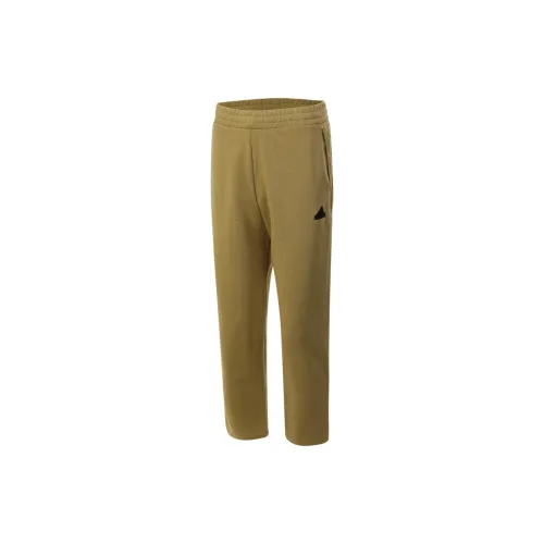 Adidas Knitted Sweatpants Men Khaki Brown