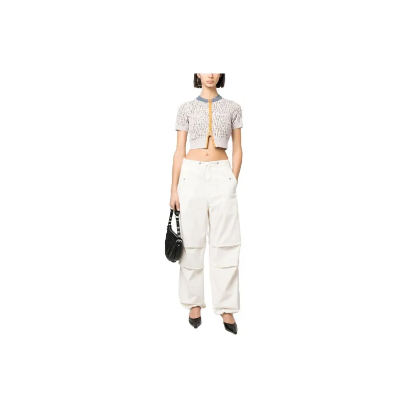 DIESEL Crop Tops Women's White-1