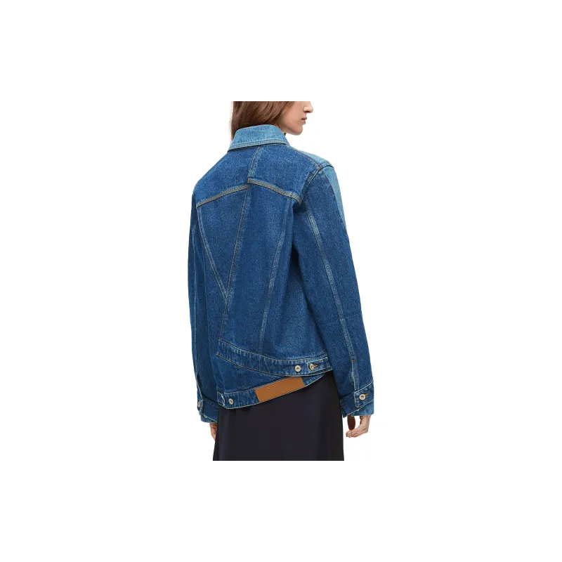 LOEWE Denim Jackets Women's Blue-2