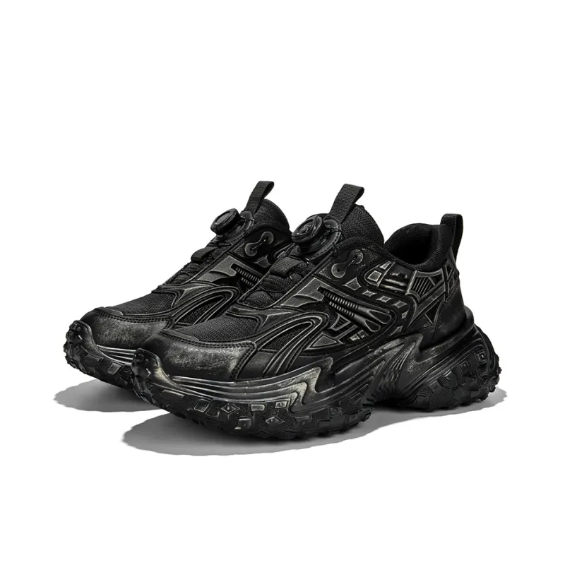 Huanwei Slip Resistant And Breathable Low Top Chunky Sneakers Men's-3