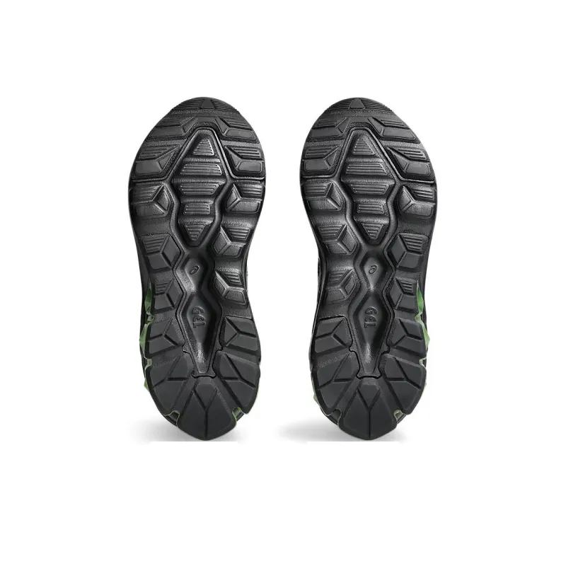 Asics Gel Quantum 90 Slip Resistant Shock Absorbers Low Top Kids' Running Shoes Black Teenagers-4