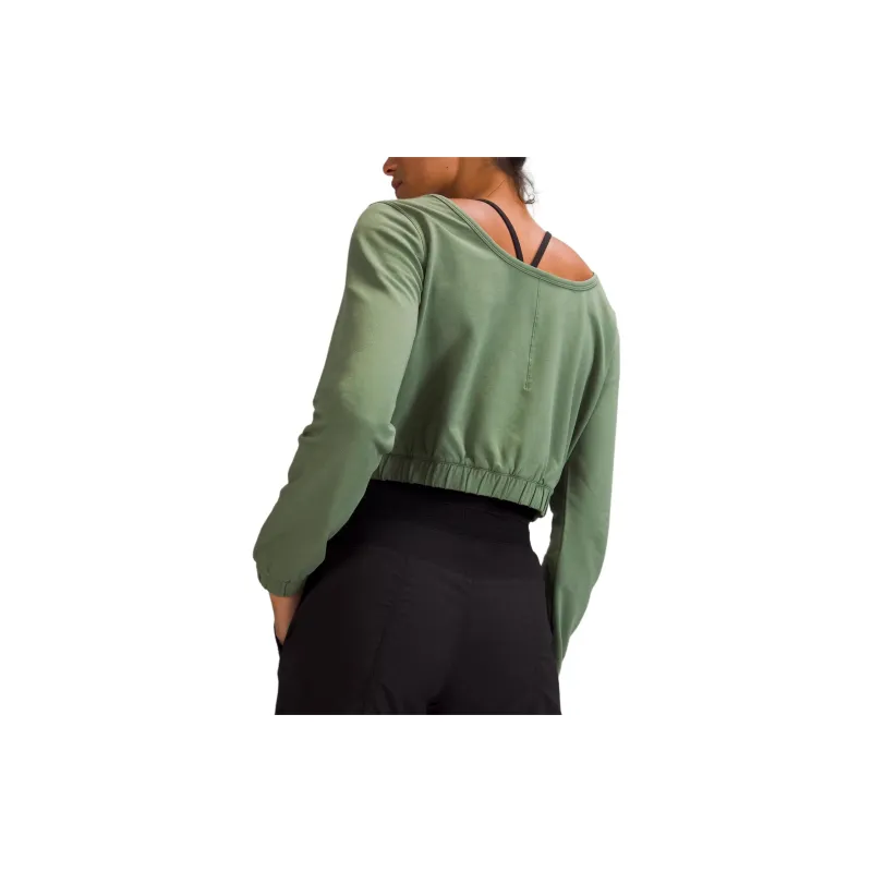 Lululemon Square Neck Crop Tops Women's-6