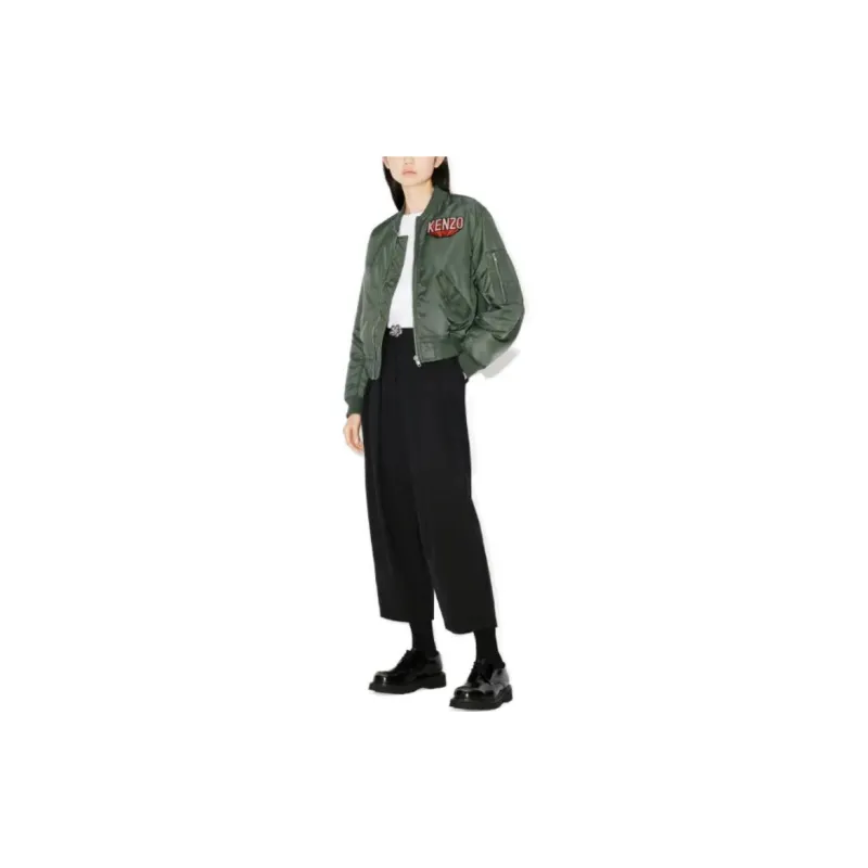 KENZO Jackets Women's Green-3