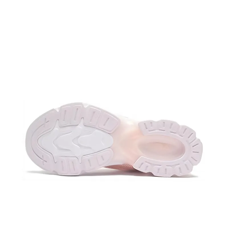 FILA KIDS Cushioning Abrasion Resistant Breathable Low Top Kids' Running Shoes Pastel Pink Teenagers-6