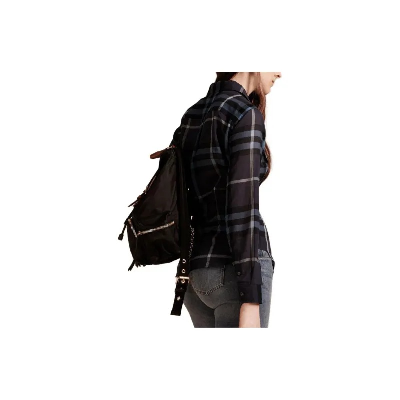 Burberry Shirts Women's Night Blue-2