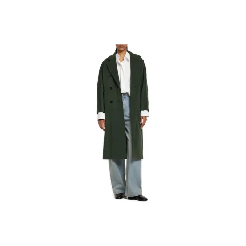 MaxMara Coats Women's Dark Green-1