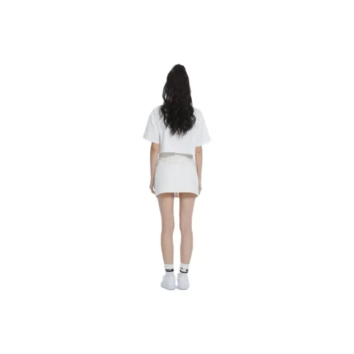 VICTORIA ALLEN Short-Sleeved Dresses Women's White