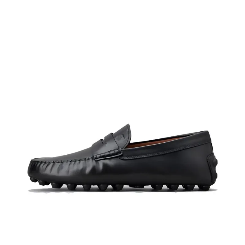 TOD'S Gommino Beanie Shoes Men's Black-0