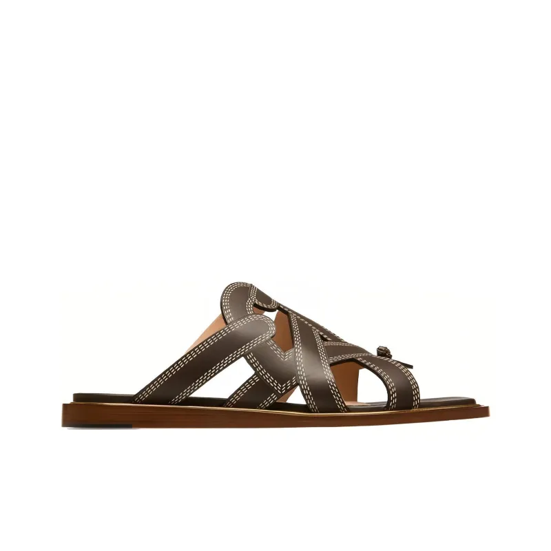 BALLY Contrasting-stitch Sandals-1