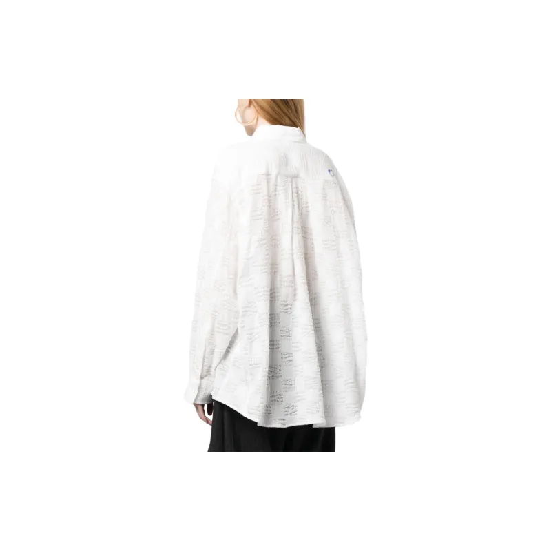 ADER ERROR Embroidered design Cotton Shirt-2