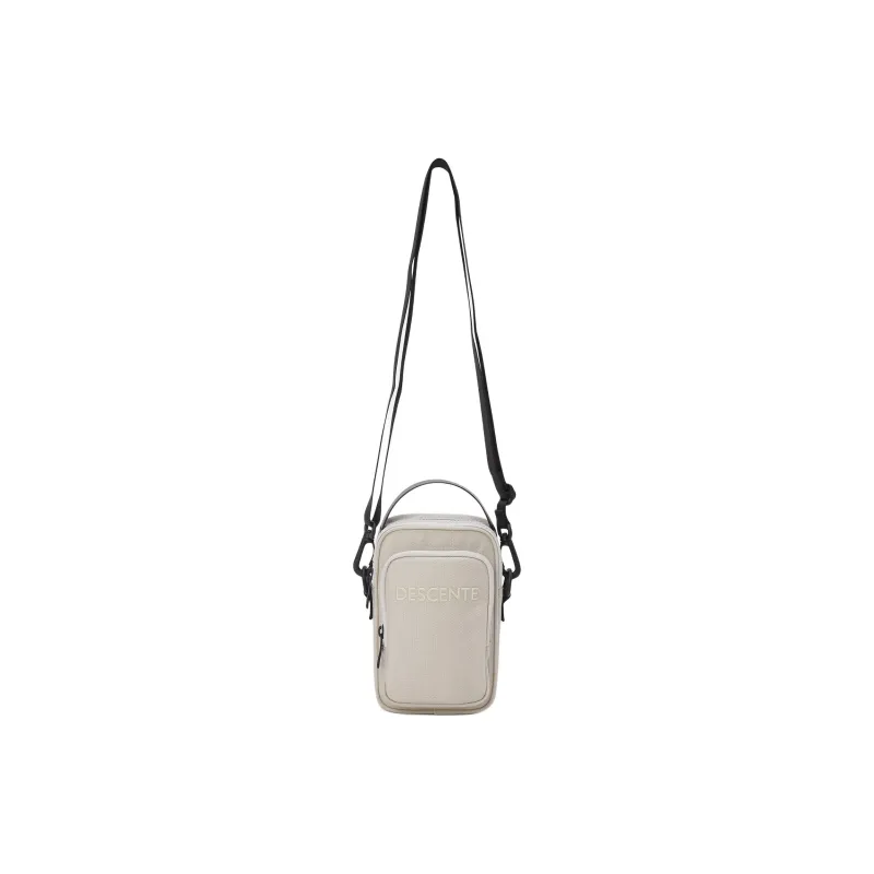 DESCENTE Cell Phone Crossbody Bag Nylon Light Umber Unisex-0