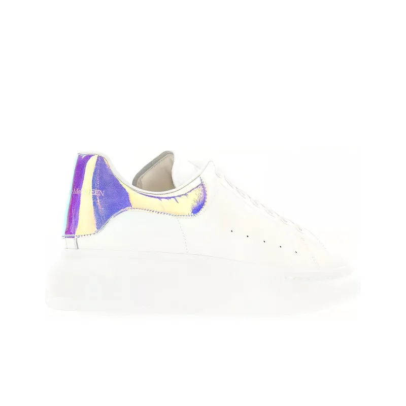 Alexander McQueen Oversized Iridescent White-3
