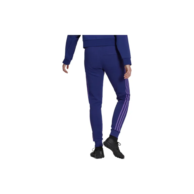 Adidas Knitted Sweatpants Women's Blue-2