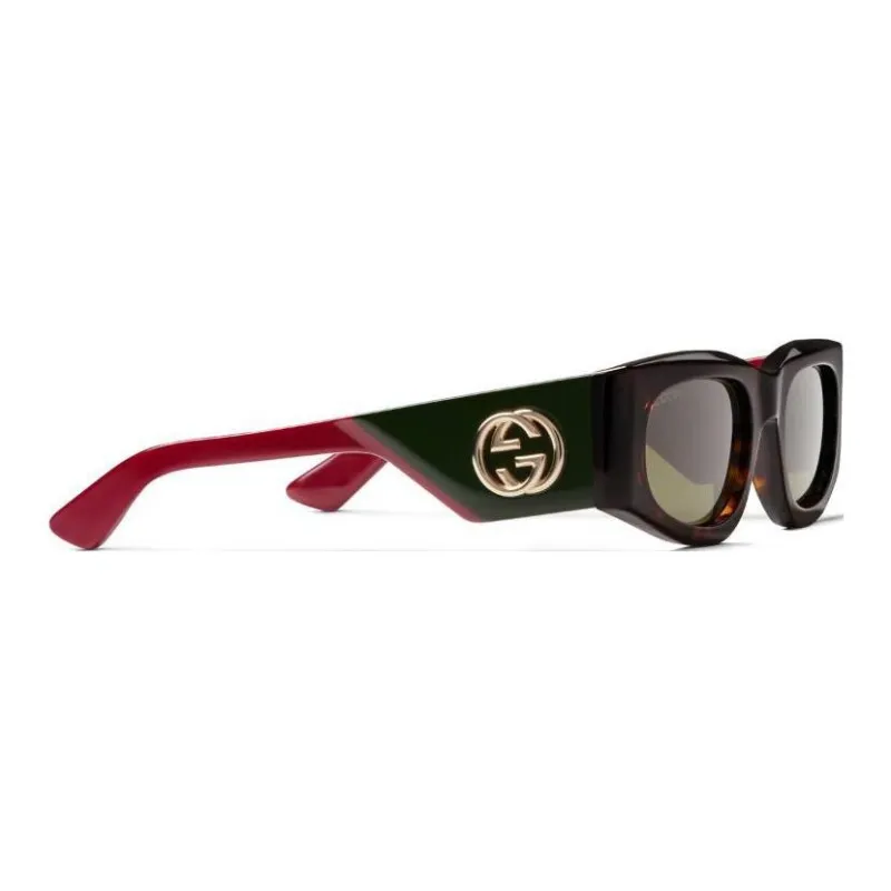 GUCCI Rectangle Frame Sunglasses-2