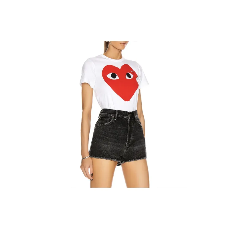 CDG Play T Shirts Women's-2