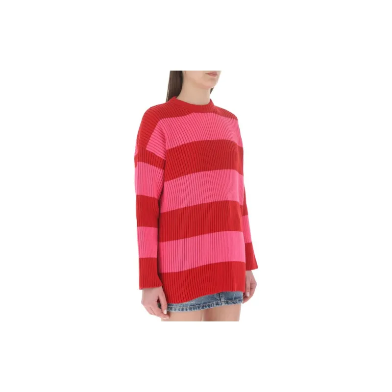 Balenciaga SS21 Sweater Women's Red-4