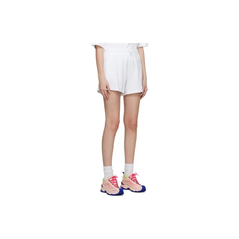 Moncler Logo Printed Drawstring Shorts-7
