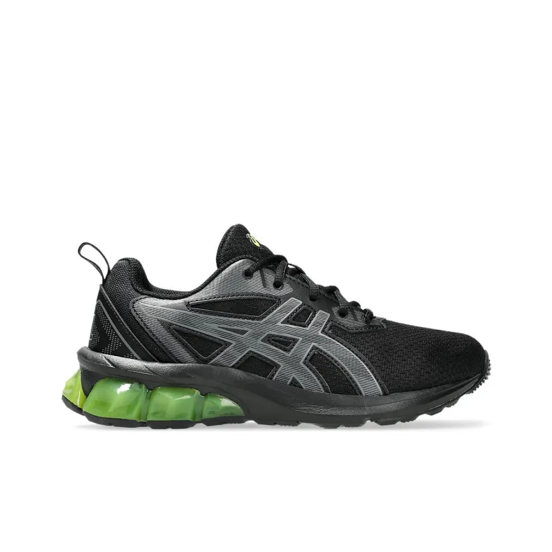 Asics Gel Quantum 90 Slip Resistant Shock Absorbers Low Top Kids' Running Shoes Black Teenagers-1