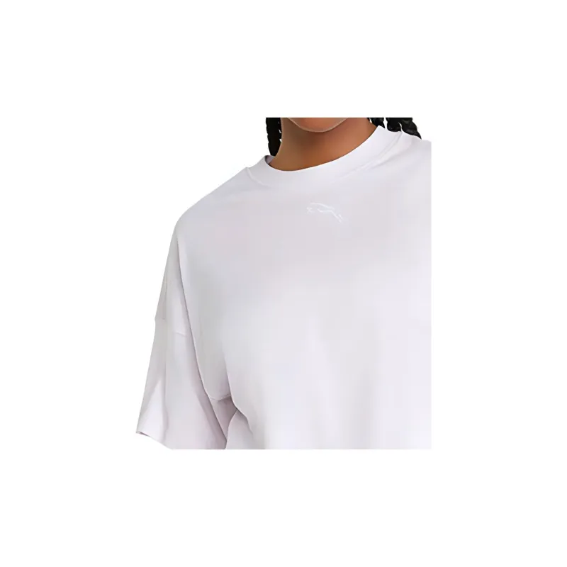 PUMA T Shirt Women's Light Purple-4