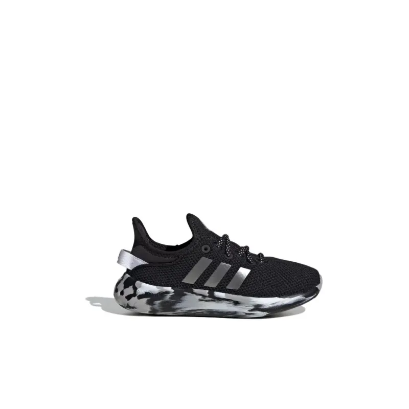 adidas Cloudfoam Pure K 'Black Iron Metallic'-1