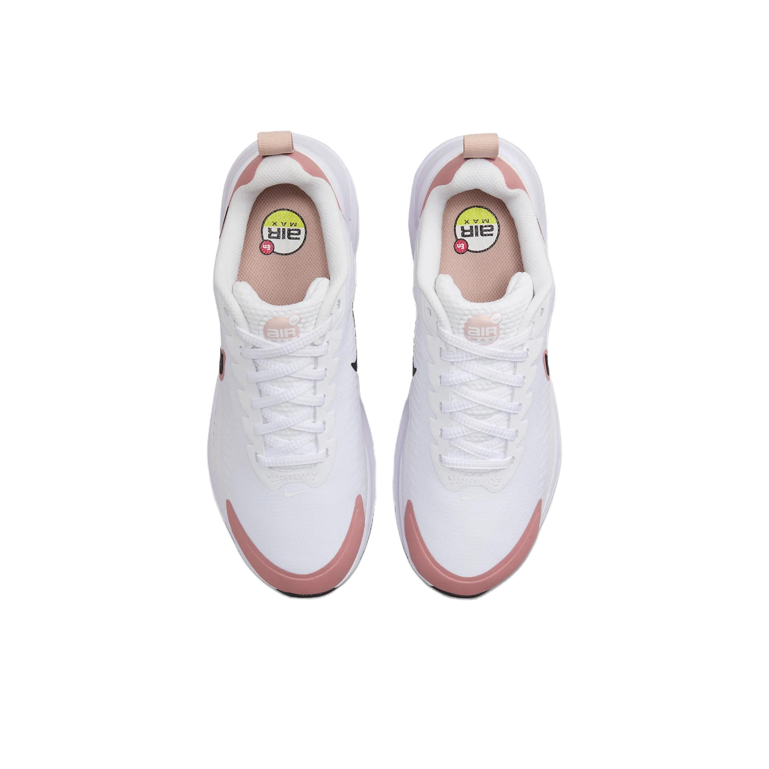 Nike Air Max Nyaxis Casual Shoes Women's Low-Top White/Rebel
