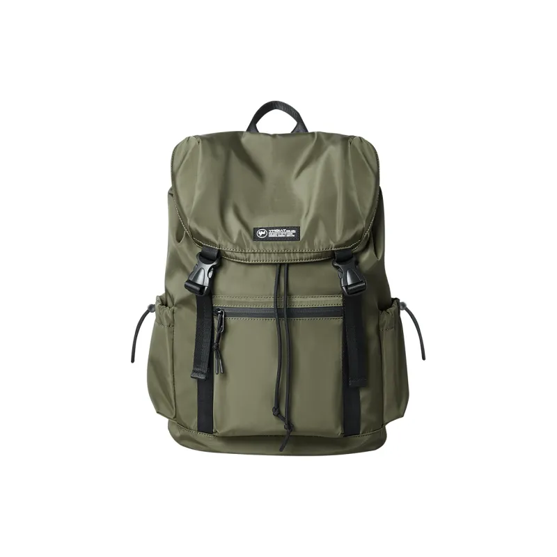 MOYYI Oxford Backpack Regular Unisex Green/Black-1