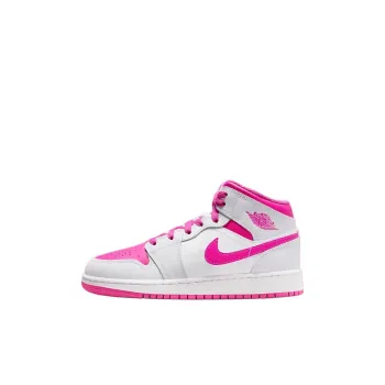 Jordan 1 Mid Fire Pink GS