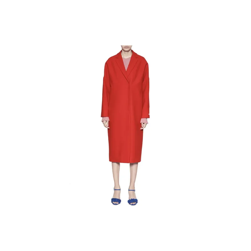 MSGM Coats Women's Red-1