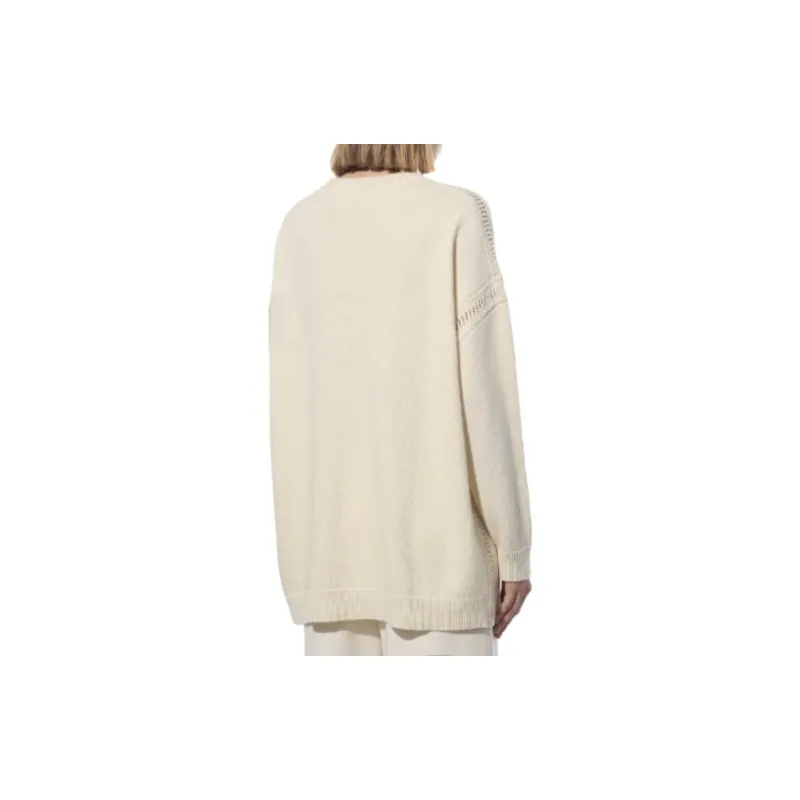 Valentino FW22 Sweater Women's Cream-2
