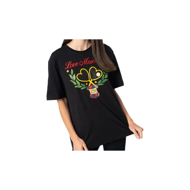 MOSCHINO T Shirts Women's Black-1